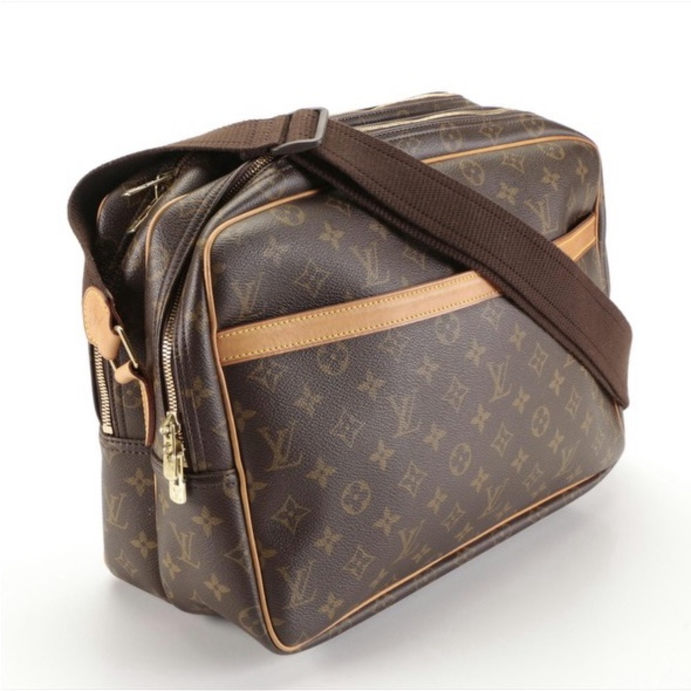 Authentic Louis Vuitton Monogram Reporter GM
